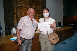 Entrega de certificados del "Curso de Anfitrionía Aplicada al Turismo" a los Municipios A, B Y CH Entrega de certificados del "Curso de Anfitrionía Aplicada al Turismo" a los Municipios A, B Y CH