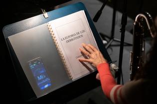 Banda Sinfónica de Montevideo durante un ensayo general de Euforia de los derrotados, 30 de setiembre de 2021 Banda Sinfónica de Montevideo durante un ensayo general de Euforia de los derrotados, 30 de setiembre de 2021