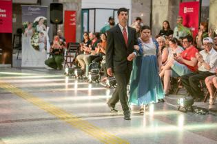 Desfile de modas inclusivo en el marco del programa « Montevideo sin barreras »