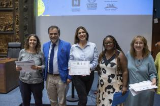 Entrega de certificados en capacitación laboral para personas refugiadas, solicitantes de asilo y migrantes Entrega de certificados en capacitación laboral para personas refugiadas, solicitantes de asilo y migrantes
