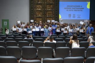 Entrega de certificados en capacitación laboral para personas refugiadas, solicitantes de asilo y migrantes Entrega de certificados en capacitación laboral para personas refugiadas, solicitantes de asilo y migrantes