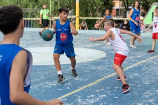 Torneo JR. NBA en el complejo SACUDE 