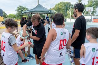 Torneo JR. NBA en el complejo SACUDE 