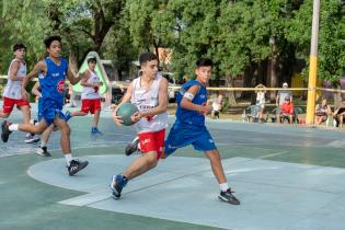 Torneo JR. NBA en el complejo SACUDE 