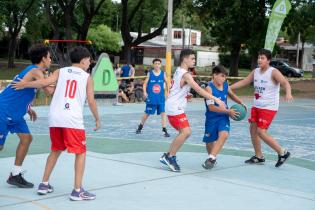 Torneo JR. NBA en el complejo SACUDE Torneo JR. NBA en el complejo SACUDE