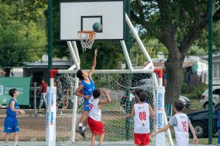 Torneo JR. NBA en el complejo SACUDE 