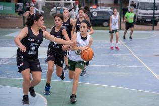 Torneo JR. NBA en el complejo SACUDE 