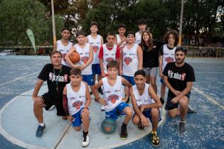 Torneo JR. NBA en el complejo SACUDE 