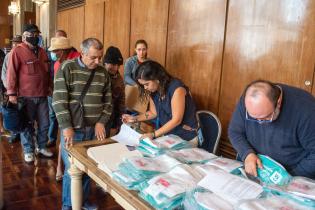 Taller para cuidadores de vehículos y entrega de nuevos chalecos Taller para cuidadores de vehículos y entrega de nuevos chalecos
