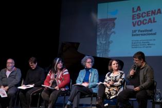 Lanzamiento del festival internacional La escena vocal en la sala Verdi Lanzamiento del festival internacional La escena vocal en la sala Verdi