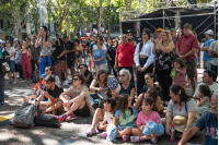 Público en los festejos por los 300 años de Montevideo