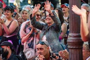 Público en los festejos por los 300 años de Montevideo Público en los festejos por los 300 años de Montevideo