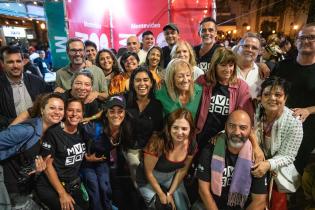 Carolina Cosse y autoridades en los festejos por los 300 años de Montevideo Carolina Cosse y autoridades en los festejos por los 300 años de Montevideo