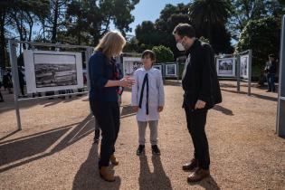 Inauguración de fotogalería en el Parque Batlle