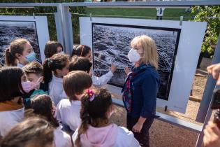 Inauguración de fotogalería en el Parque Batlle