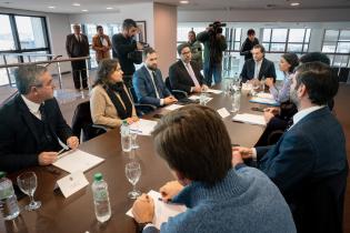 Autoridades de la IM participaron de reunión en Torre Ejecutiva por el comienzo de la aplicación de la Ley de Internación Compulsiva	