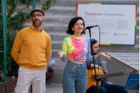 Inauguración de muestra fotográfica del CdF &quot;Tangueres. Un arrabal diverso&quot; en la Plaza de la Diversidad