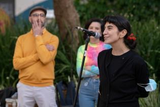 Inauguración de muestra fotográfica del CdF "Tangueres. Un arrabal diverso" en la Plaza de la Diversidad