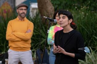 Inauguración de muestra fotográfica del CdF "Tangueres. Un arrabal diverso" en la Plaza de la Diversidad