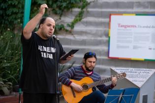 Inauguración de muestra fotográfica del CdF "Tangueres. Un arrabal diverso" en la Plaza de la Diversidad