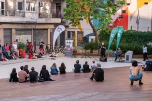 Inauguración de muestra fotográfica del CdF "Tangueres. Un arrabal diverso" en la Plaza de la Diversidad