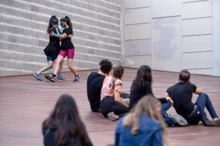 Inauguración de muestra fotográfica del CdF "Tangueres. Un arrabal diverso" en la Plaza de la Diversidad