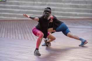 Inauguración de muestra fotográfica del CdF "Tangueres. Un arrabal diverso" en la Plaza de la Diversidad