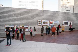 Inauguración de muestra fotográfica del CdF "Tangueres. Un arrabal diverso" en la Plaza de la Diversidad