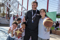 Actividades en la plaza Casavalle en el marco del Plan ABC + Deporte y Cultura 