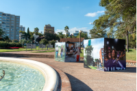 Exposición itinerante de cubos Plan ABC en el Parque Rodó