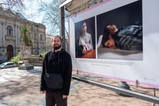 Muestra de fotografías ganadoras de la Movida Joven 2021, en la fotogalería de Plaza de Cagancha    