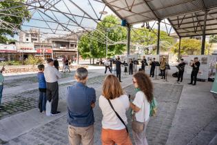 Flashmob de la Orquesta Filarmónica de Montevideo en la Estación Goes