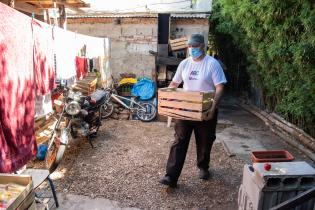 Acopio de donaciones y distribución en ollas populares Acopio de donaciones y distribución en ollas populares