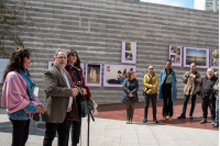 Inauguración de la exposición fotográfica del archivo de la memoria trans