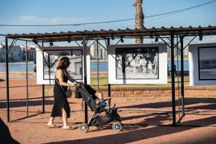 Fotos históricas de Montevideo en la Rambla de Trouville