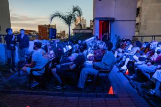 Cine en la azotea del CdF Cine en la azotea del CdF