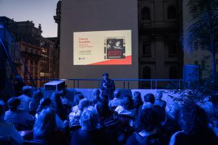 Cine en la azotea del CdF 