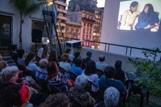 Cine en la azotea del CdF 