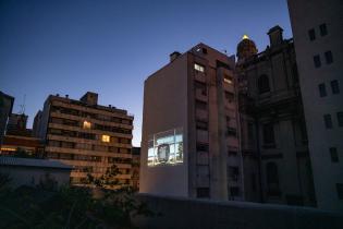 Cine en la azotea del CdF Cine en la azotea del CdF