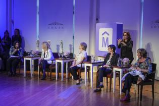 Declaración de Ciudadanas Ilustres a Circe Maia, Mabel Simois y Graciela Sapriza en la sala Delmira Agustini Declaración de Ciudadanas Ilustres a Circe Maia, Mabel Simois y Graciela Sapriza en la sala Delmira Agustini