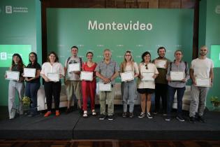 Entrega de premios de los ganadores del concurso de fotografía y caricatura del Mirador Panorámico