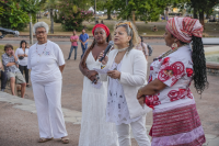 Inauguración de la exposición fotográfico IMOLE: expresiones religiosas de matriz afro en Montevideo