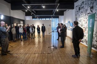 Inauguración de muestra “Plebiscito en Chile, 1988” en fotogalería del Prado