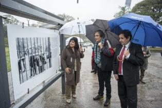 Inauguración de muestra “Plebiscito en Chile, 1988” en fotogalería del Prado