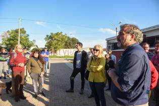 Recorrida por áreas liberadas en el barrio Bajo Valencia