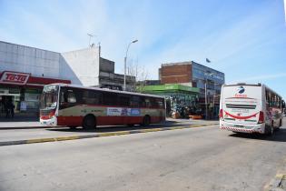 Avda. Agraciada previo a los trabajos de señalización con pintura de los carriles Solo Bus Avda. Agraciada previo a los trabajos de señalización con pintura de los carriles Solo Bus