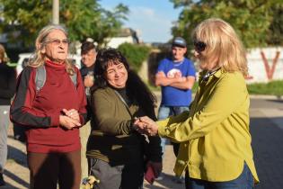 Recorrida por áreas liberadas en el barrio Bajo Valencia