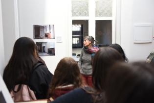 Visita de estudiantes de medicina a Casa Comunitaria Colón