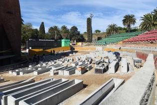 Avance de obras de remodelación en el Teatro de Verano Avance de obras de remodelación en el Teatro de Verano