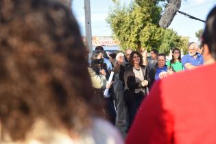 Recorrida por áreas liberadas en el barrio Bajo Valencia Recorrida por áreas liberadas en el barrio Bajo Valencia